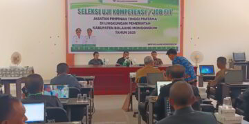 Job Fit Eselon II Bolmong, Peserta Wajib Susun Makalah di Tempat