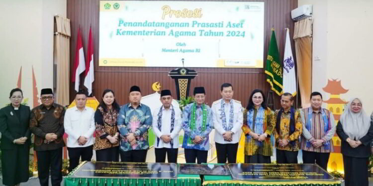 Menag Nasaruddin Umar Resmikan Kampus Moderasi Beragama di Bolmong