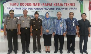 Pembukaan rapat koordinasi kerja teknis yang dibuka Walikota Kotamobagu Tatong Bara