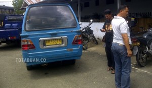 Kendaraan yang disita Timsus Polres Bolmong saat mengisi BMM di SPBU Kotobangun| foto totabuan.co