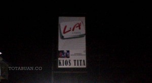 Tampak Kios Tita yang diberikan ijin oleh Pemerintah menjual Miras di Kotamobagu