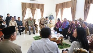 Tim DPD RI dan para Kepala Daerah serta Pantia Pembentukan PBMR, saat bertemu beberapa waktu lalu