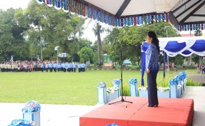 Walikota Tatong Bara menjadi Irup peringatakan Harkitnas yang dirangkaikan dengan Apel Korpri